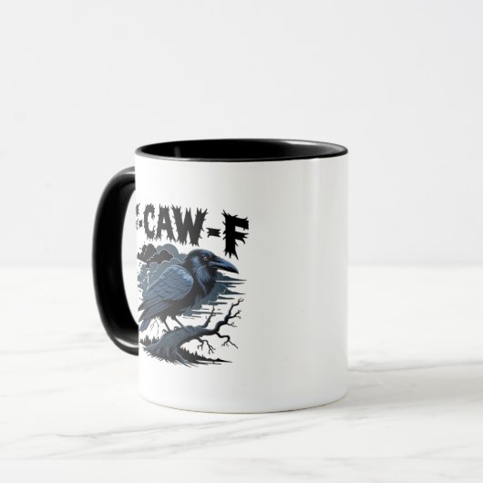 Mug F-Caw-F Minimal Clean Design (Devant gauche)