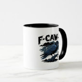 Mug F-Caw-F Minimal Clean Design (Devant droit)