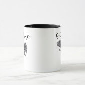Mug F Caw F Minimal Clean Design (Centre)