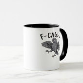 Mug F Caw F Minimal Clean Design (Devant droit)