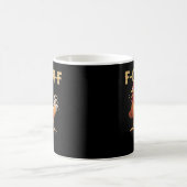 Mug F-Caw-F Poulet Classique Style Basique (Centre)