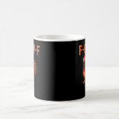 Mug F Caw F Poulet Drôle Classique Style Moderne Tenda (Centre)