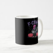 Mug F Caw F Poulet Drôle Classique Style Simple Propre (Devant droit)