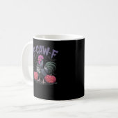 Mug F Caw F Poulet Drôle Classique Style Simple Propre (Devant gauche)