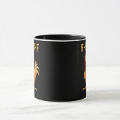 Mug F-Caw-F-Poulet Drôle Tendance (Centre)