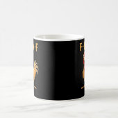 Mug F-Caw-F-Poulet Drôle Tendance (Centre)