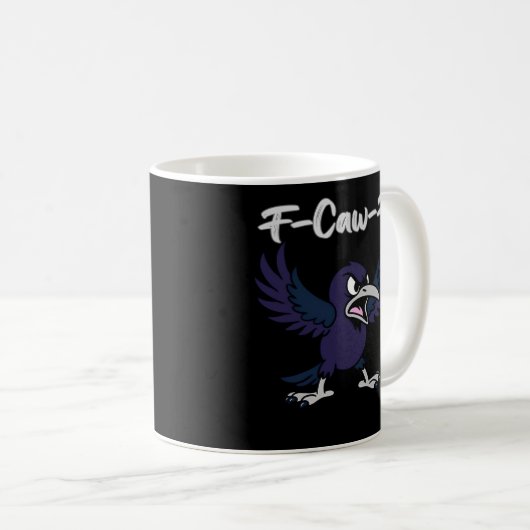 Mug F-Caw-F Retro Graphic (Devant droit)
