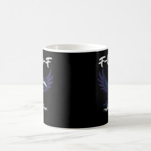 Mug F-Caw-F Retro Graphic (Centre)