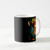 Mug F Caw F Rooster Funny Bird Chicken Whisperer Fawk  (Devant droit)