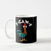 Mug F Caw F Rooster Funny Bird Fcawf Chicken Whisperer (Gauche)