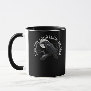 Mug F-Caw-F - Soutenez votre meurtre classique