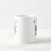 Mug F Caw F Style Rétro Classique (Centre)