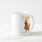 Mug F-Caw-F Style Rétro Classique (Devant droit)