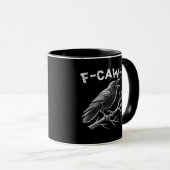 Mug F-Caw-F Style Rétro Classique (Devant droit)