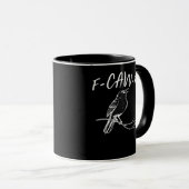 Mug F-Caw-F Style Rétro Classique (Devant droit)