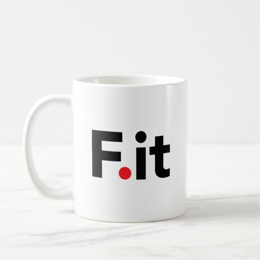Mug F Citation Anti Fitness It (Gauche)