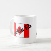 Mug F*ckin hein (drapeau canadien) (Devant gauche)