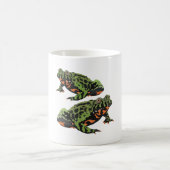 Mug F est pour le crapaud Bellied Fire (Centre)