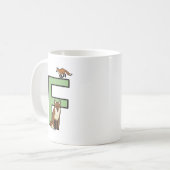 Mug F est pour...personnalisé (Devant gauche)