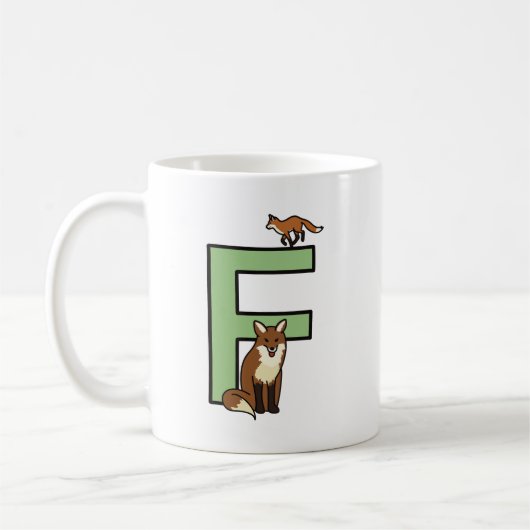 Mug F est pour...personnalisé (Gauche)