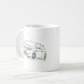Mug F FocusRS 2009 (Devant gauche)