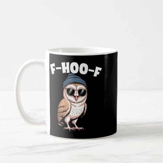 Mug F-hoo-f Funny Bird Meme Graphic  (Gauche)