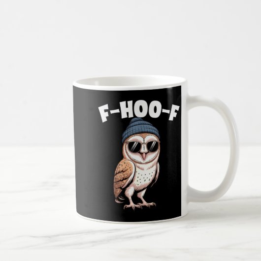 Mug F-hoo-f Funny Bird Meme Graphic (Droite)
