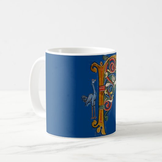 Mug F initial éclairé (Devant gauche)