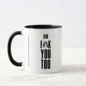 Mug F#%K Musique de Noël (Gauche)