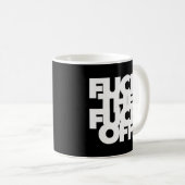 Mug F La F Malédiction Mauvaise Parole Jouer À La Bouc (Devant droit)