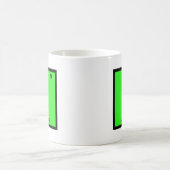 Mug F - Lundi Symbole d'élément de chimie Drôle (Centre)