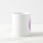 Mug F Monogramme floral initial (Centre)