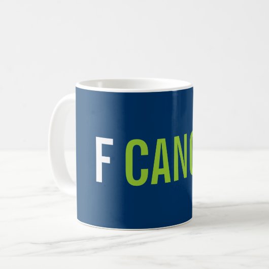 Mug f muqueuse de cancer (Devant gauche)