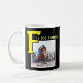 Mug F pour la famille (Gauche)