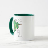 Mug F.R.O.G. Comptez entièrement sur Dieu #1 (Devant gauche)