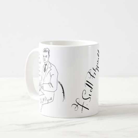 Mug F. Scott Fitzgerald (Devant gauche)