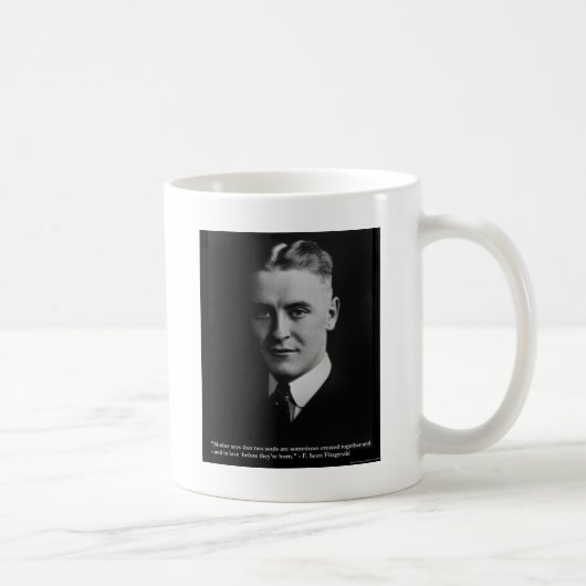 Mug F Scott Fitzgerald Deux Âmes Cadeaux, T-shirts, et (Droite)
