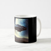 Mug F. vaisseau spatial orbitant 2 (Devant droit)