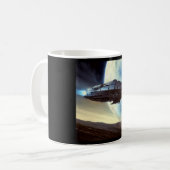 Mug F. vaisseau spatial orbitant 2 (Devant gauche)