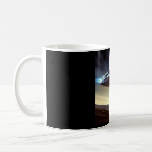 Mug F. vaisseau spatial orbitant 2 (Gauche)