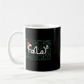 Mug Fa (la) 8 Drôle de maths de Noël Fa La 8 Professeu (Gauche)