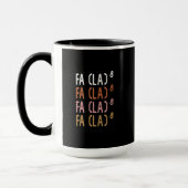 Mug FA (LA)8 Drôle de maths ringard (Gauche)