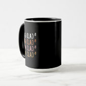 Mug FA (LA)8 Drôle de maths ringard (Devant gauche)