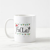 Mug Fa (la) 8 Drôle de prof de maths Noël Ugly Sweate (Gauche)