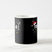 Mug Fa (La)8 Funny Noël Père Noël Fa La Math T-Shirt (Centre)