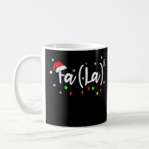 Mug Fa (La)8 Funny Noël Père Noël Fa La Math T-Shirt