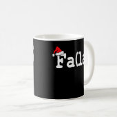 Mug Fa La 8 Shirt - Maîtrise Enseignant Noël Fa La (Devant droit)