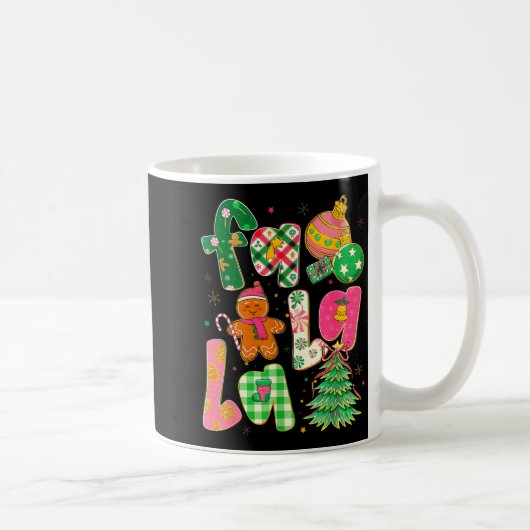 Mug Fa La La Coquette Christmas Gingerbread Tree  (Droite)