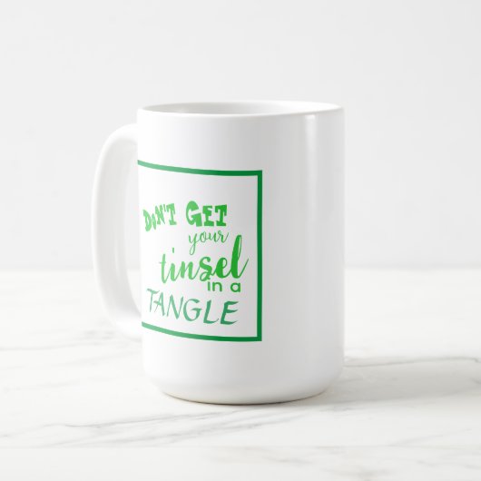Mug Fa La La La La Tree (Devant gauche)