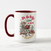 Mug Fa La La La Laissez-Moi Tranquille, Je Lis (Gauche)